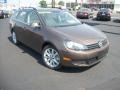 2012 Toffee Brown Metallic Volkswagen Jetta TDI SportWagen  photo #1