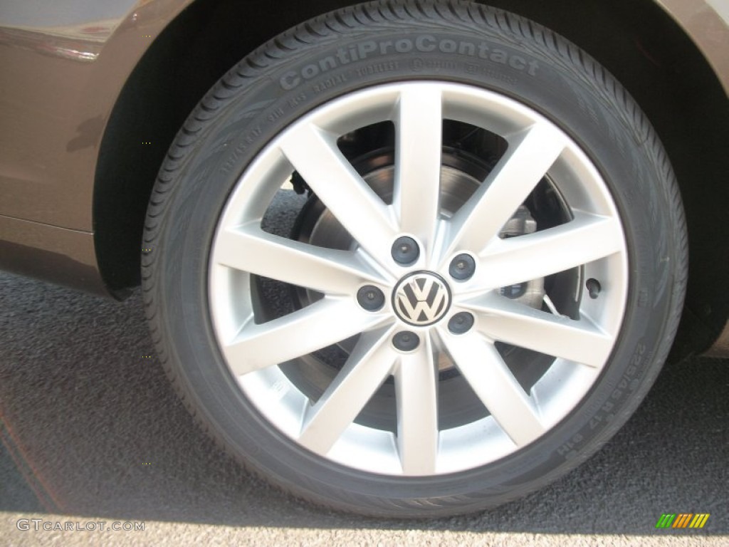 2012 Volkswagen Jetta TDI SportWagen Wheel Photo #53583279