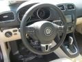Cornsilk Beige Steering Wheel Photo for 2012 Volkswagen Jetta #53583357