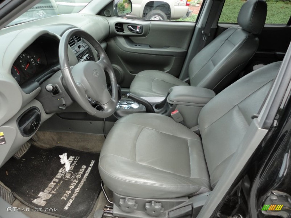 Gray Interior 2003 Hyundai Santa Fe LX 4WD Photo #53583514