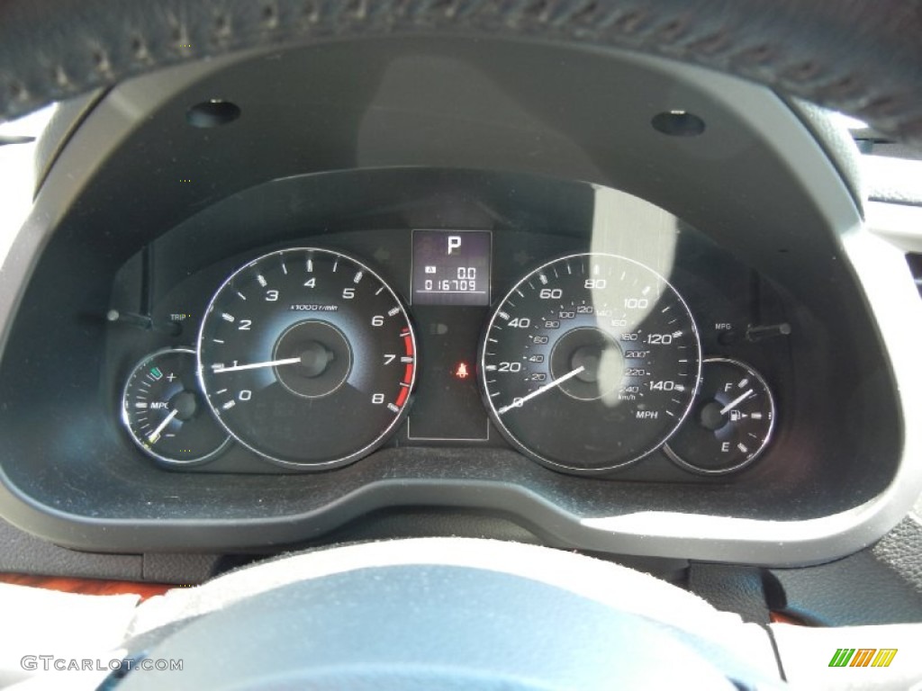 2010 Subaru Outback 2.5i Limited Wagon Gauges Photo #53583637