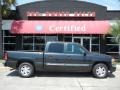 2005 Carbon Metallic GMC Sierra 1500 SLE Crew Cab  photo #1