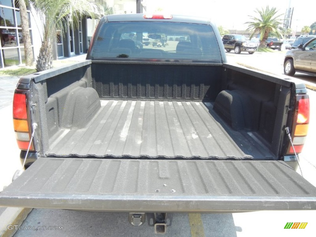 2005 Sierra 1500 SLE Crew Cab - Carbon Metallic / Dark Pewter photo #4