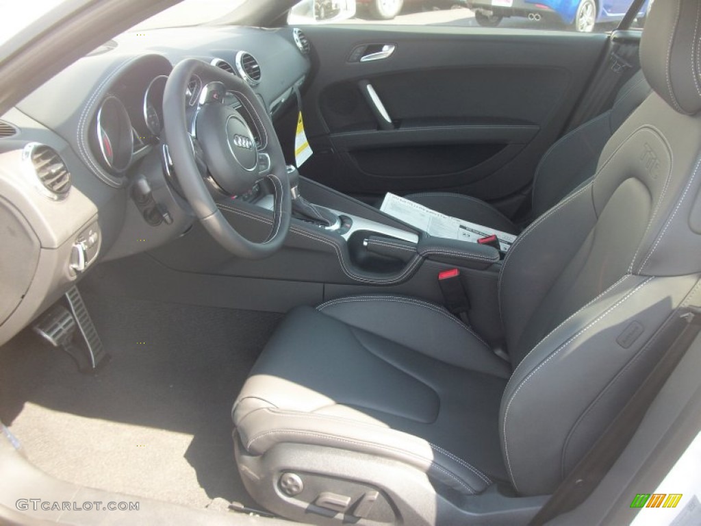 Black Interior 2012 Audi TT S 2.0T quattro Coupe Photo #53583979