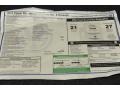 2012 Volkswagen Tiguan SEL 4Motion Window Sticker