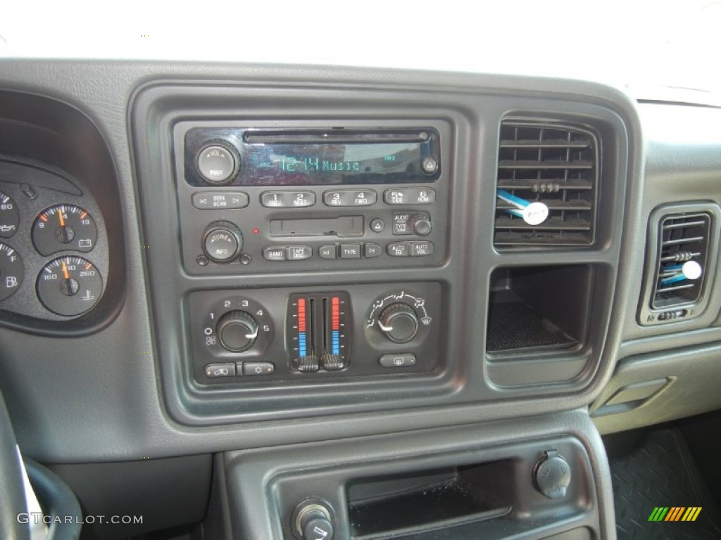 2005 Sierra 1500 SLE Crew Cab - Carbon Metallic / Dark Pewter photo #18