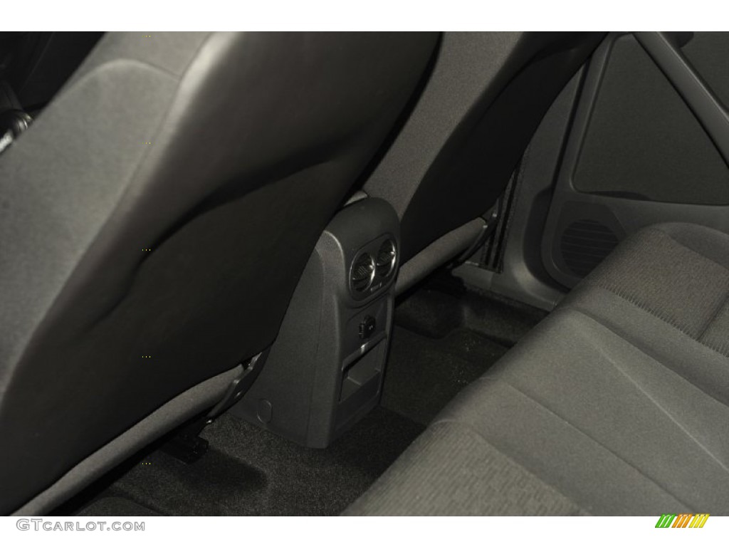 2012 Tiguan S - Deep Black Metallic / Black photo #18