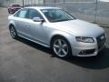 Ice Silver Metallic 2012 Audi A4 2.0T quattro Sedan Exterior