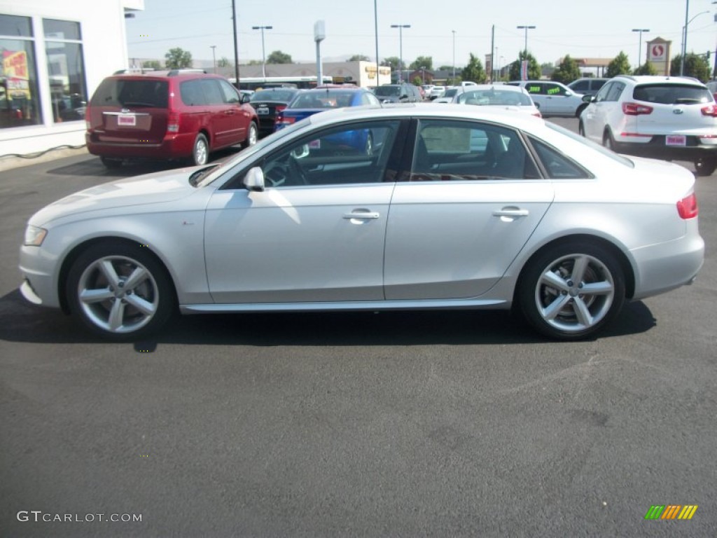 Ice Silver Metallic 2012 Audi A4 2.0T quattro Sedan Exterior Photo #53584362