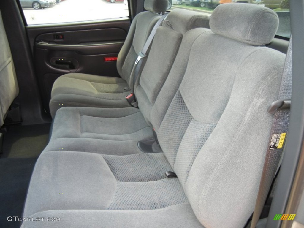 2006 Silverado 1500 LS Crew Cab - Silver Birch Metallic / Dark Charcoal photo #10