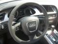 Black 2012 Audi A4 2.0T quattro Sedan Steering Wheel