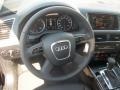 Black 2012 Audi Q5 2.0 TFSI quattro Steering Wheel