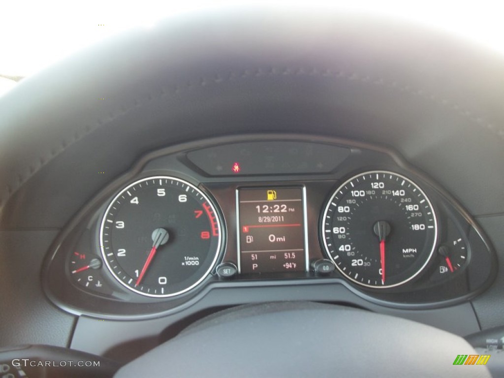 2012 Audi Q5 2.0 TFSI quattro Gauges Photo #53584776
