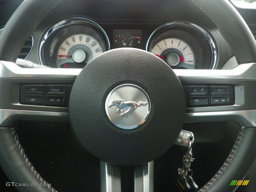 2011 Mustang GT/CS California Special Convertible - Ingot Silver Metallic / CS Charcoal Black/Carbon photo #16