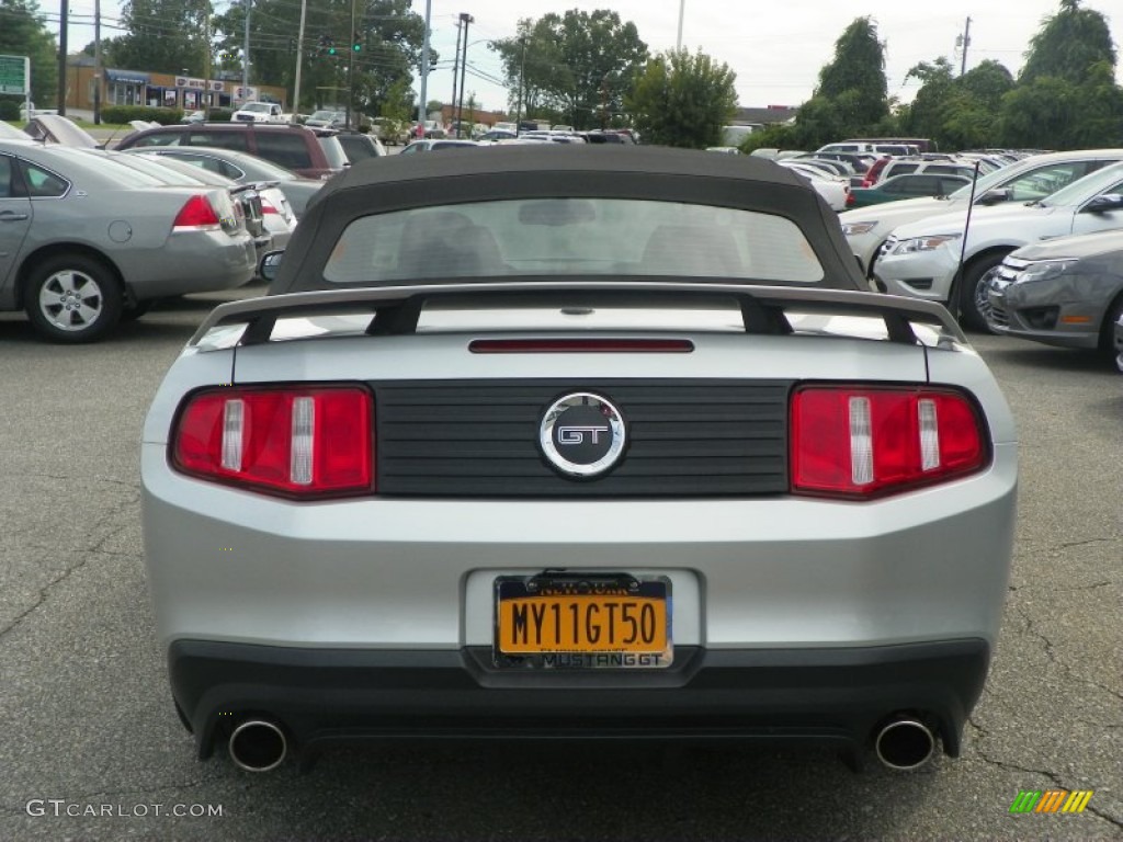 2011 Mustang GT/CS California Special Convertible - Ingot Silver Metallic / CS Charcoal Black/Carbon photo #19
