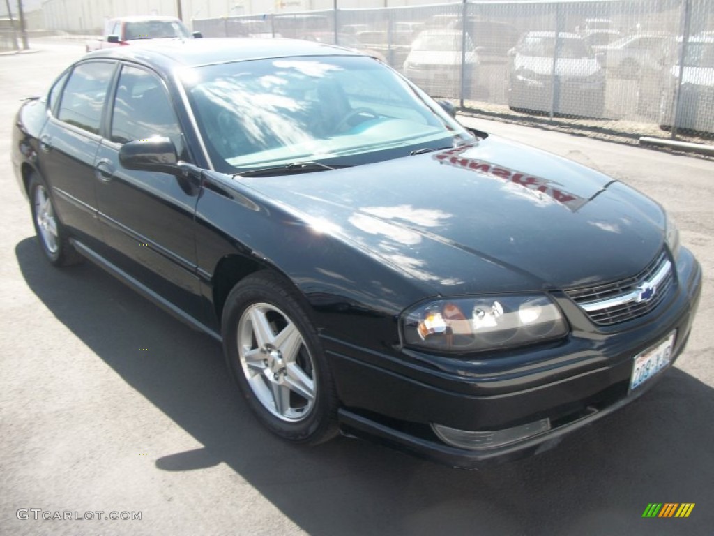 2004 Impala SS Supercharged - Black / Neutral Beige photo #1
