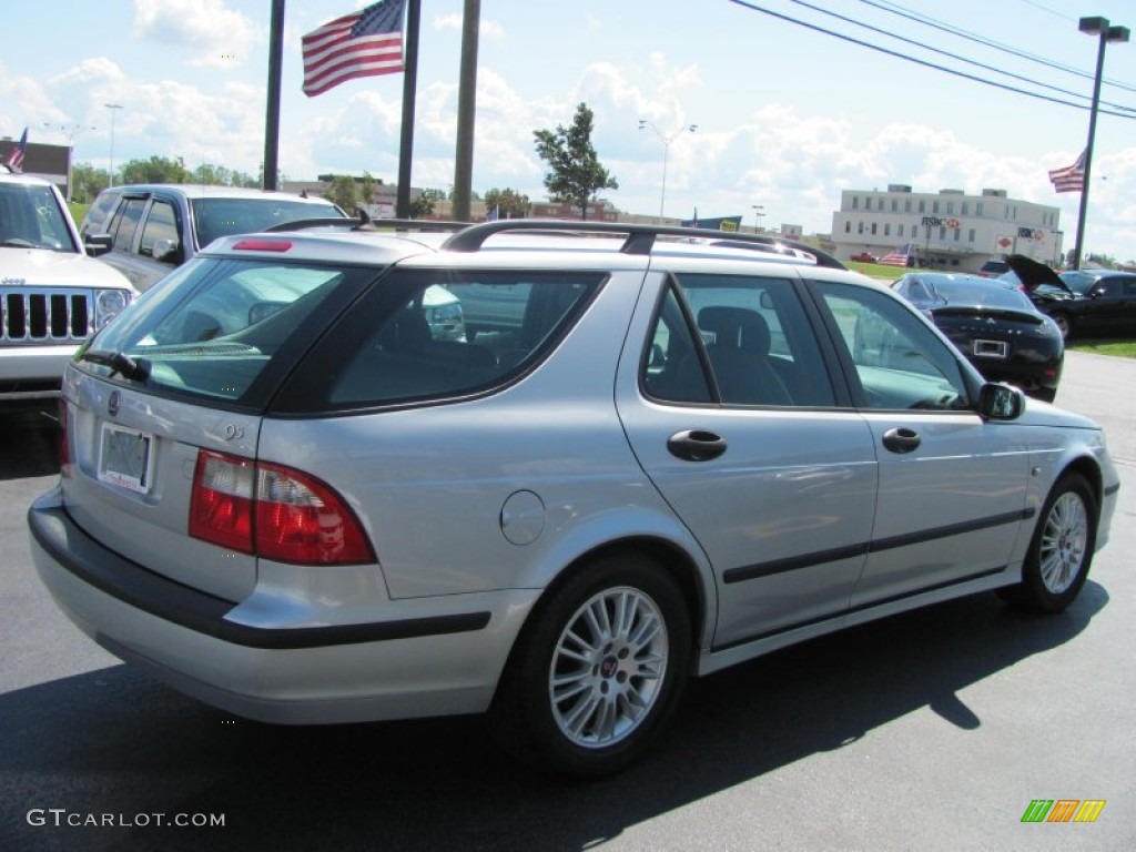 2005 9-5 Arc Sport Wagon - Parchment Silver Metallic / Granite Gray photo #2