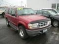 1992 Electric Currant Red Metallic Ford Explorer XLT 4x4  photo #2