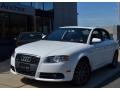 2008 Ibis White Audi A4 2.0T quattro S-Line Sedan  photo #1