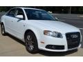 2008 Ibis White Audi A4 2.0T quattro S-Line Sedan  photo #6