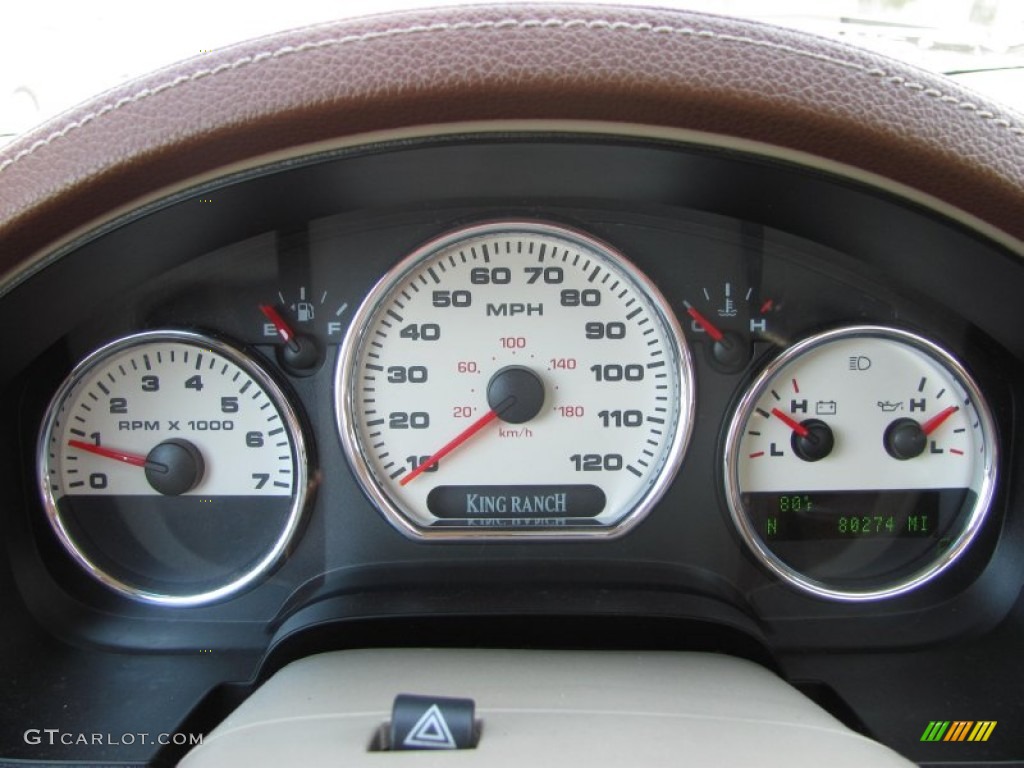 2005 F150 King Ranch SuperCrew 4x4 - Dark Shadow Grey Metallic / Castano Brown Leather photo #7