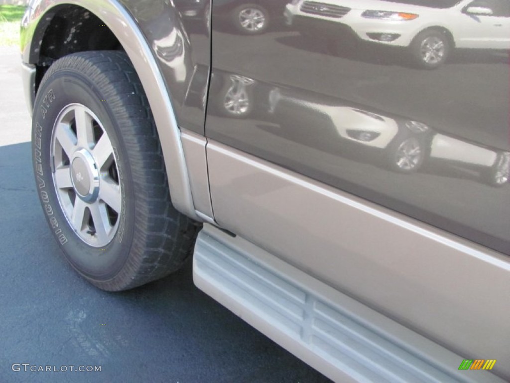 2005 F150 King Ranch SuperCrew 4x4 - Dark Shadow Grey Metallic / Castano Brown Leather photo #12