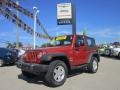 2009 Sunburst Orange Pearl Coat Jeep Wrangler X 4x4  photo #1