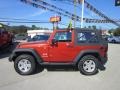 2009 Sunburst Orange Pearl Coat Jeep Wrangler X 4x4  photo #2