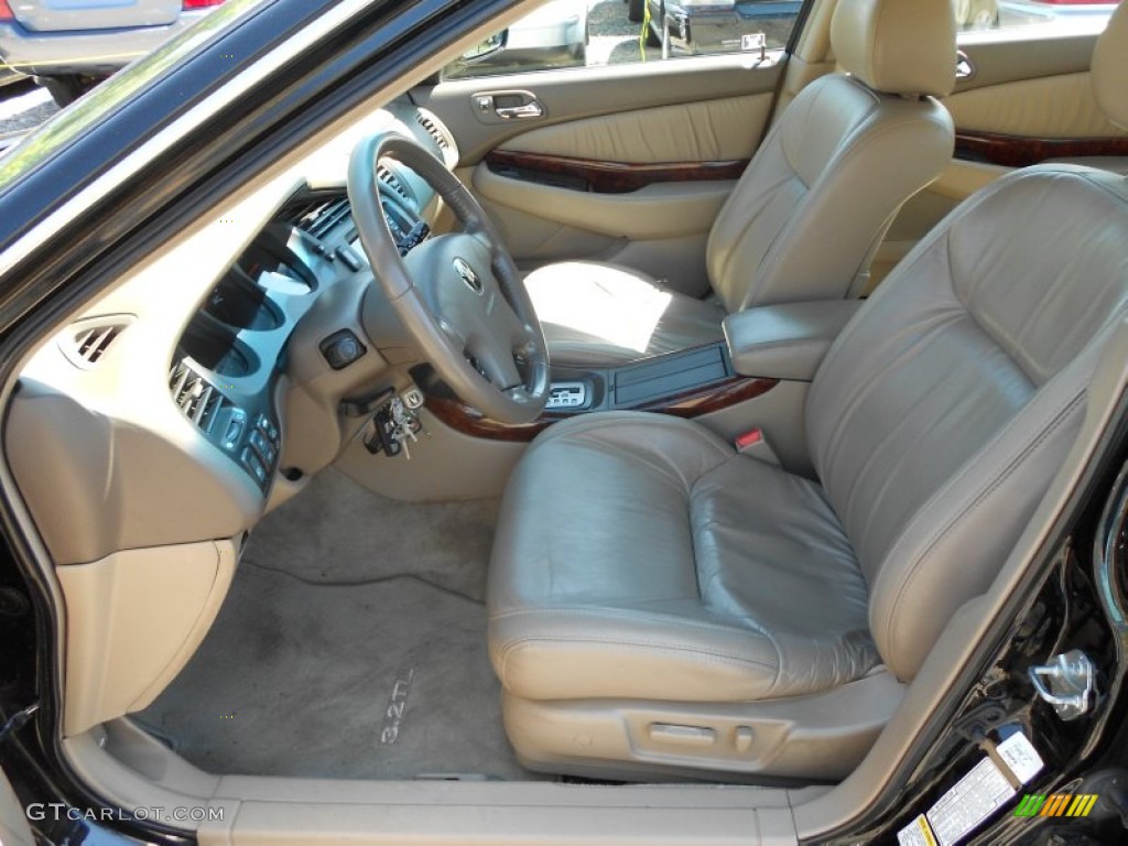 Parchment Interior 2003 Acura TL 3.2 Photo #53587663