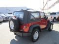 2009 Sunburst Orange Pearl Coat Jeep Wrangler X 4x4  photo #5