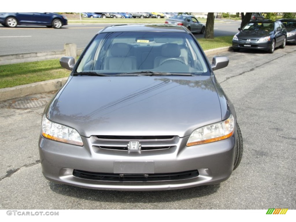 2000 Accord EX V6 Sedan - Signet Silver Metallic / Quartz photo #2