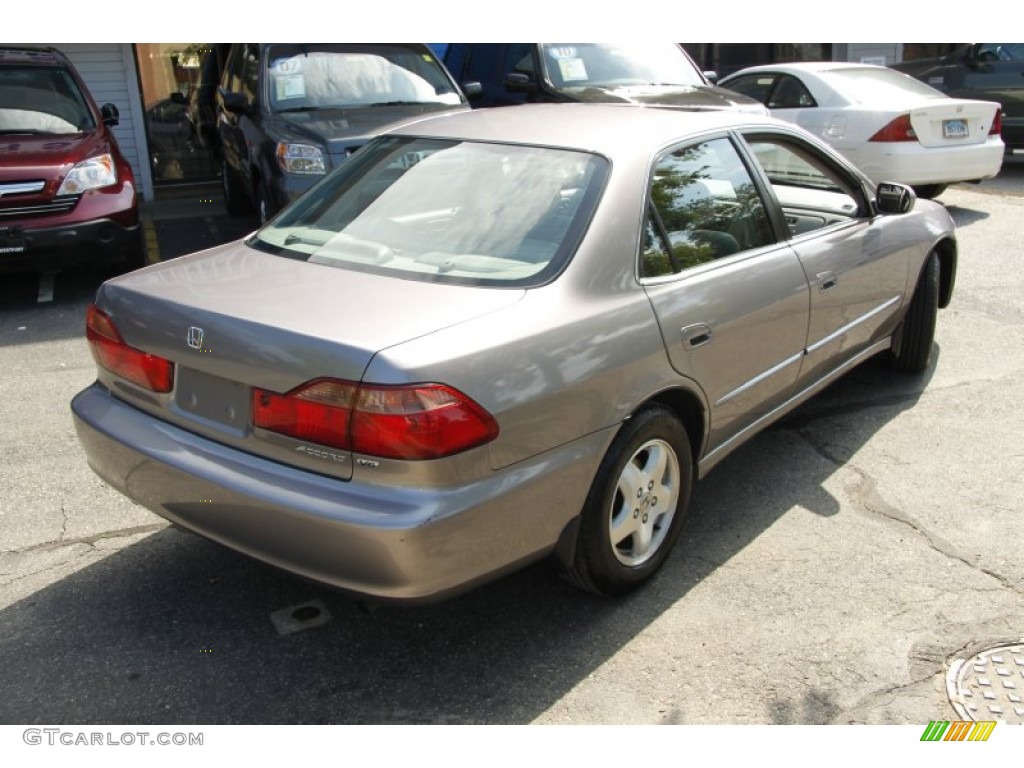 2000 Accord EX V6 Sedan - Signet Silver Metallic / Quartz photo #7