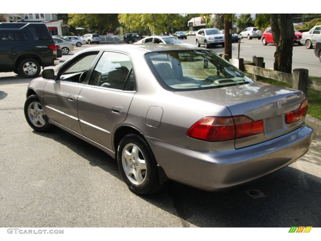 2000 Accord EX V6 Sedan - Signet Silver Metallic / Quartz photo #10