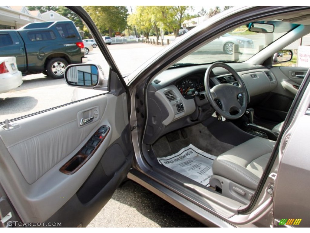 2000 Accord EX V6 Sedan - Signet Silver Metallic / Quartz photo #12