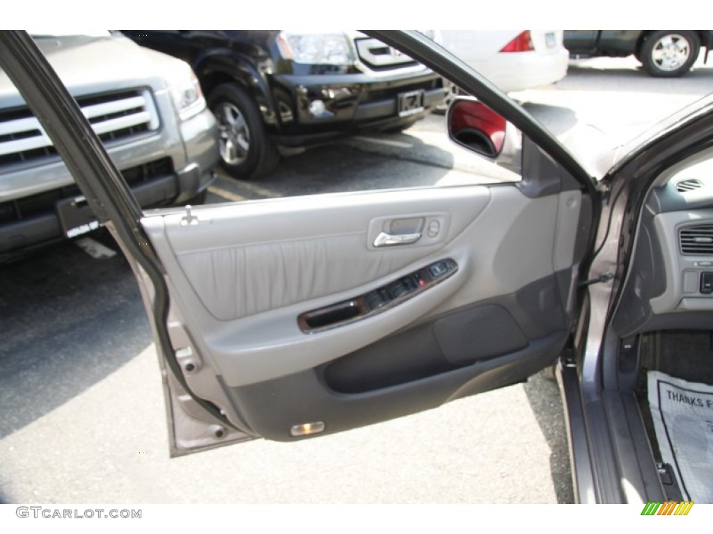 2000 Accord EX V6 Sedan - Signet Silver Metallic / Quartz photo #14