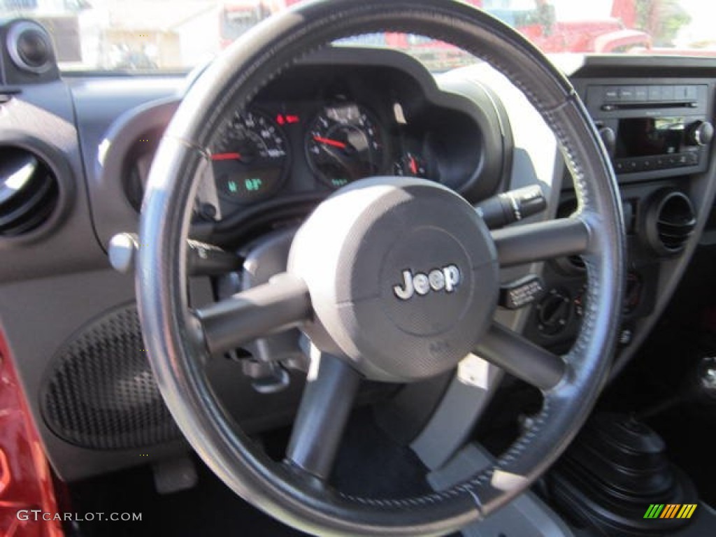 2009 Wrangler X 4x4 - Sunburst Orange Pearl Coat / Dark Slate Gray/Medium Slate Gray photo #23