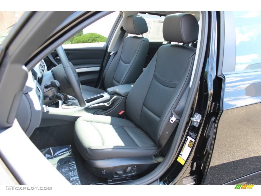 Black Interior 2011 BMW 3 Series 328i Sports Wagon Photo #53588033