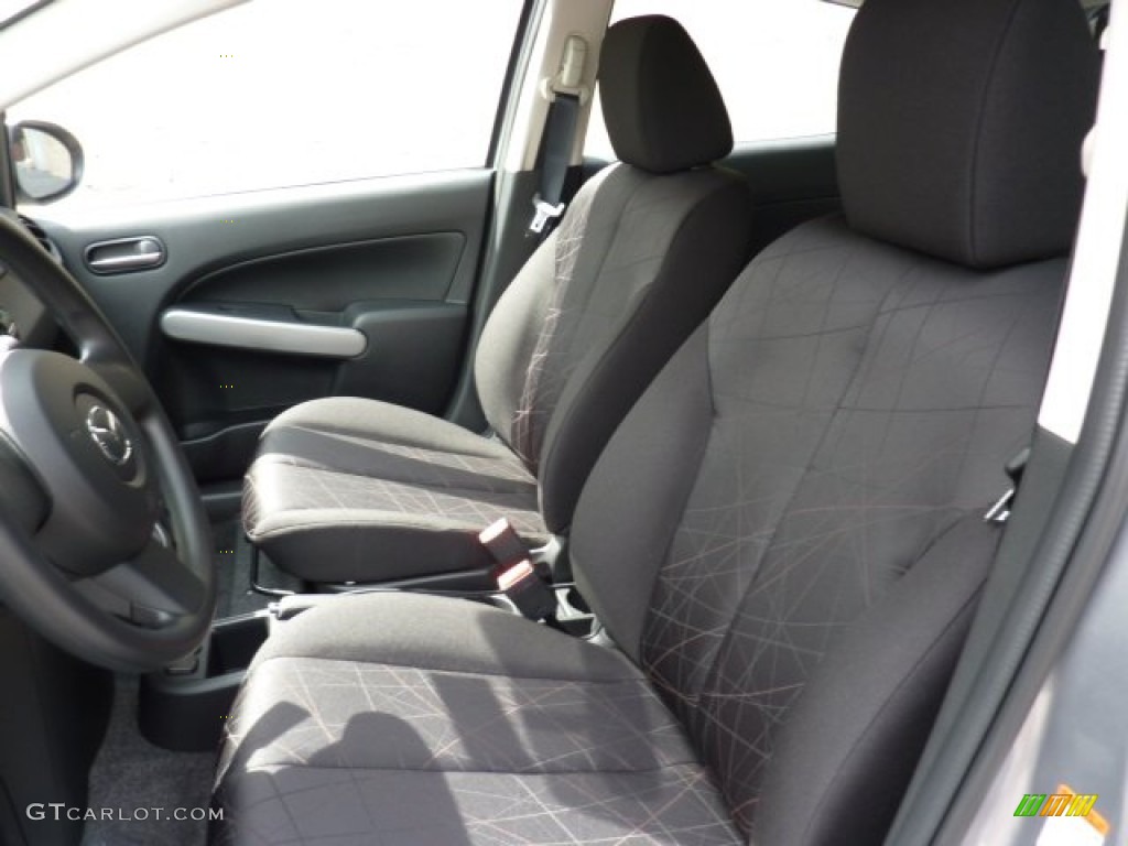 Black Interior 2011 Mazda MAZDA2 Sport Photo #53588835