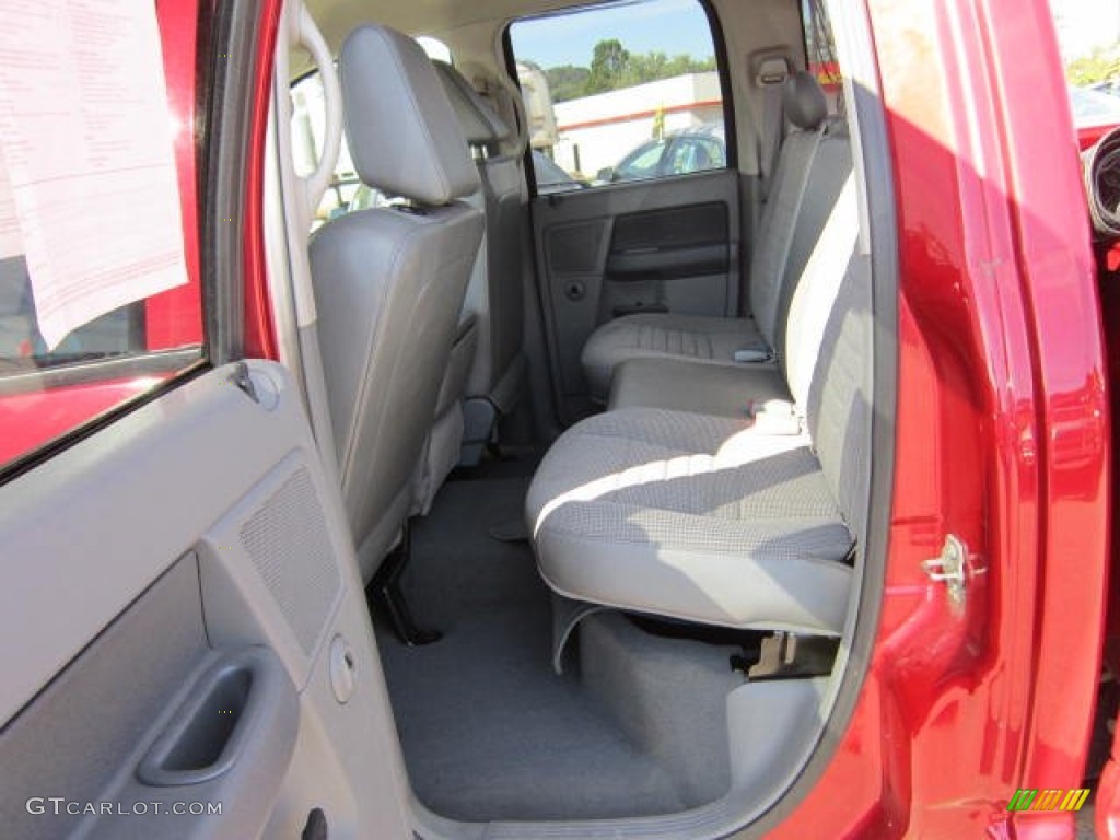 Medium Slate Gray Interior 2008 Dodge Ram 1500 SXT Quad Cab 4x4 Photo #53589201