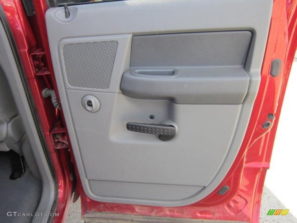 2008 Ram 1500 SXT Quad Cab 4x4 - Blaze Red Crystal Pearl / Medium Slate Gray photo #19