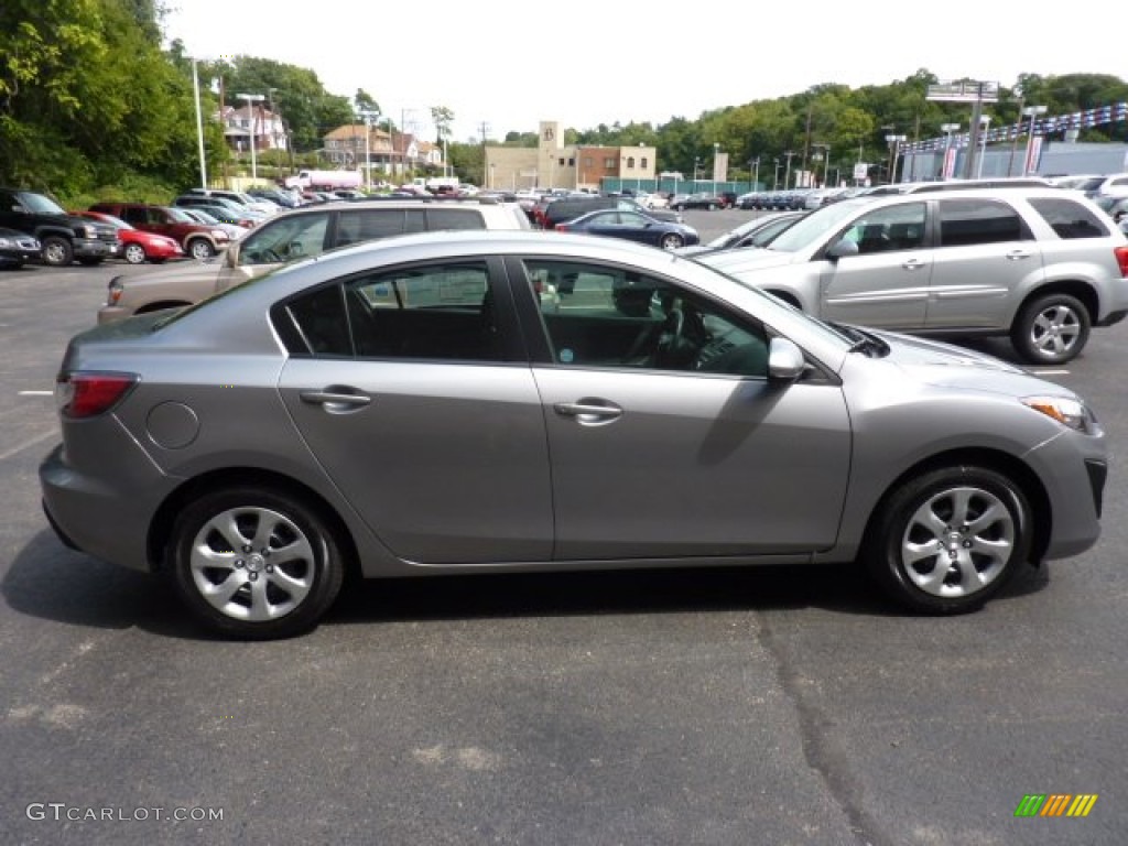 Liquid Silver Metallic 2011 Mazda MAZDA3 i Sport 4 Door Exterior Photo #53589307