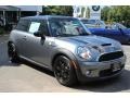 2010 Sparkling Silver Metallic Mini Cooper S Hardtop  photo #3