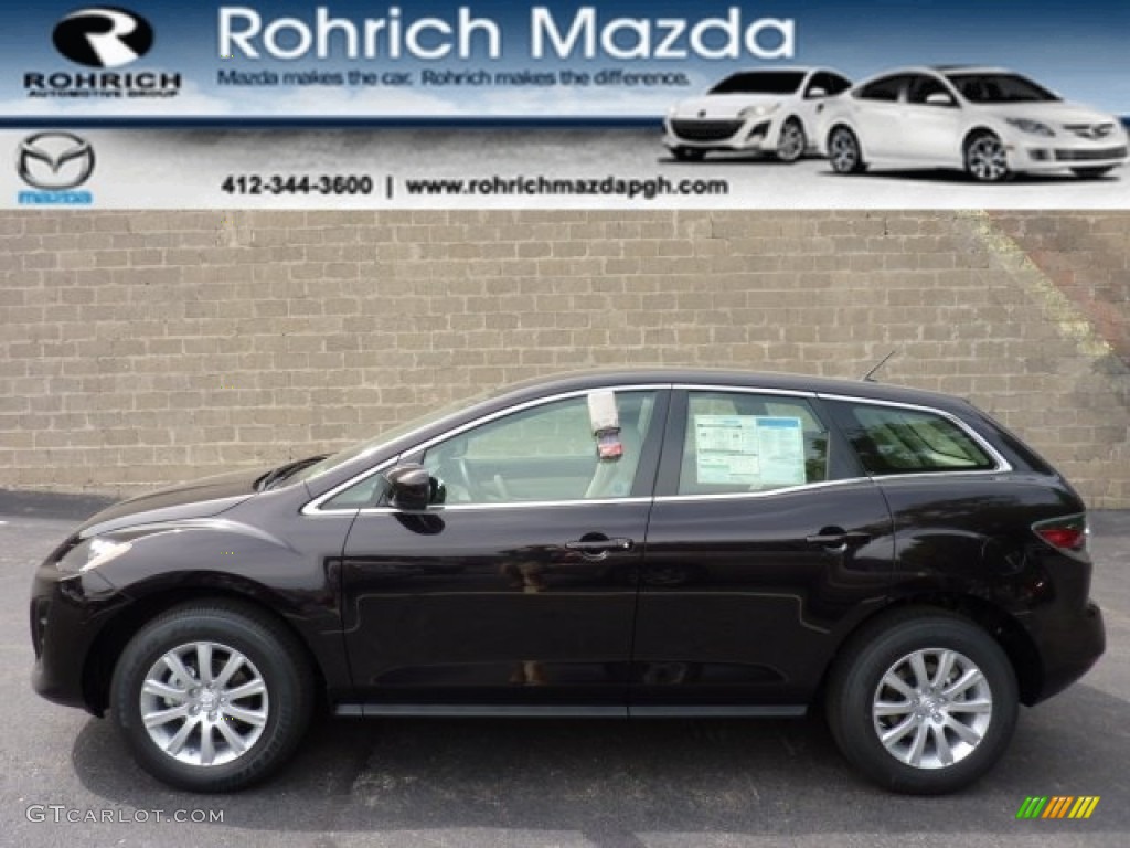 Black Cherry Mica Mazda CX-7