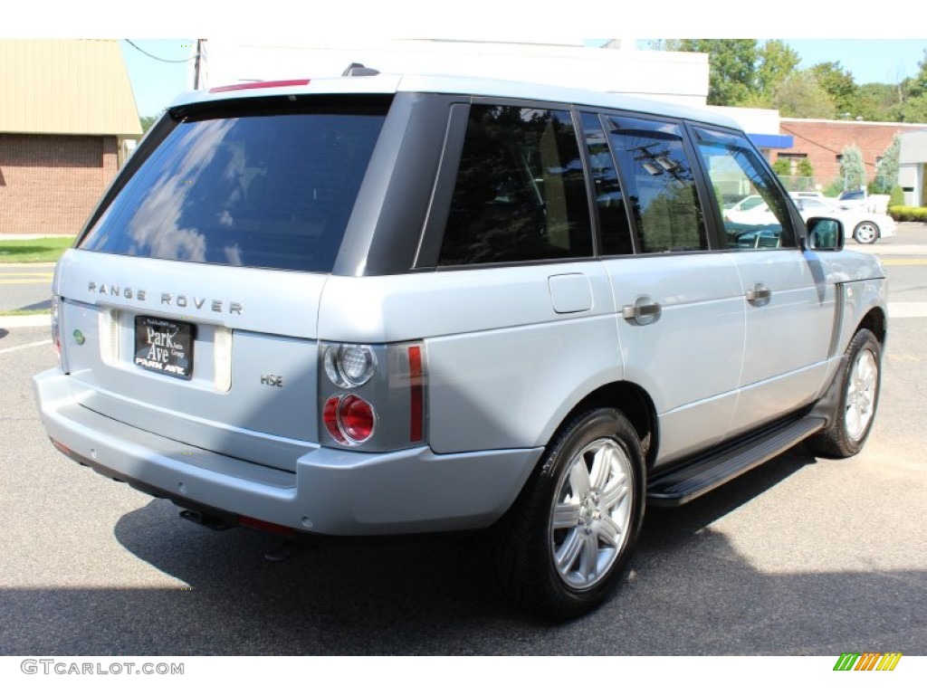 2007 Range Rover HSE - Zermatt Silver Metallic / Charcoal photo #5