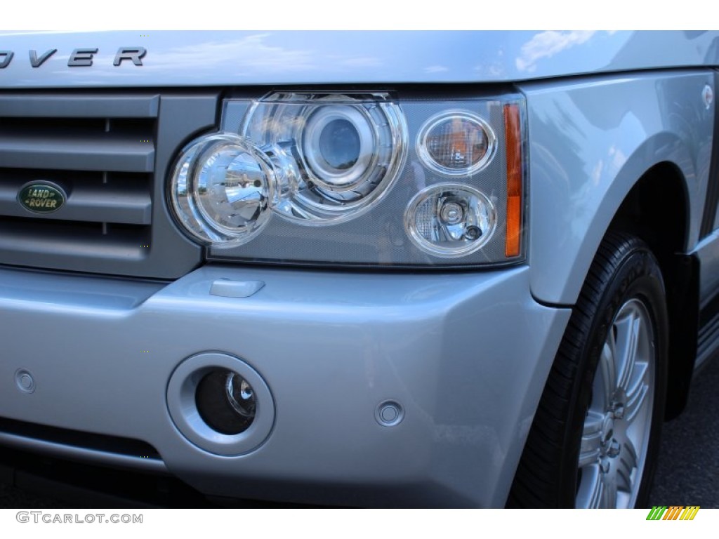 2007 Range Rover HSE - Zermatt Silver Metallic / Charcoal photo #31