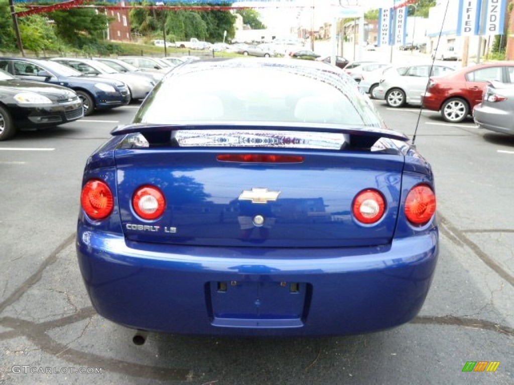 2007 Cobalt LS Coupe - Laser Blue Metallic / Gray photo #4