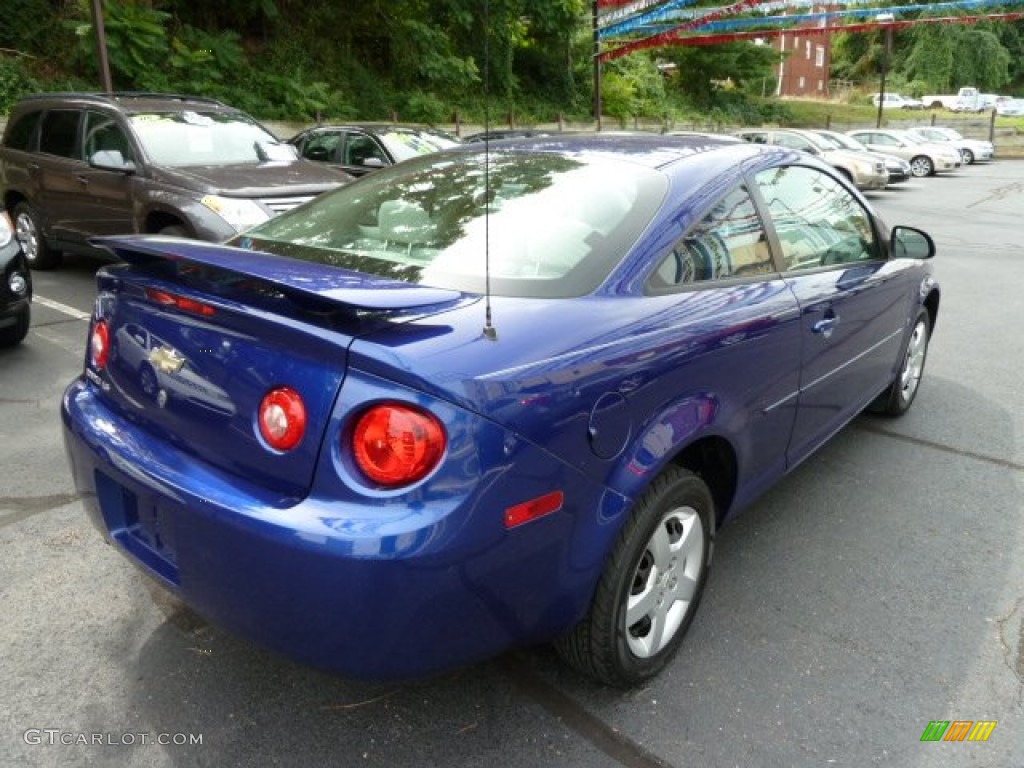 2007 Cobalt LS Coupe - Laser Blue Metallic / Gray photo #5