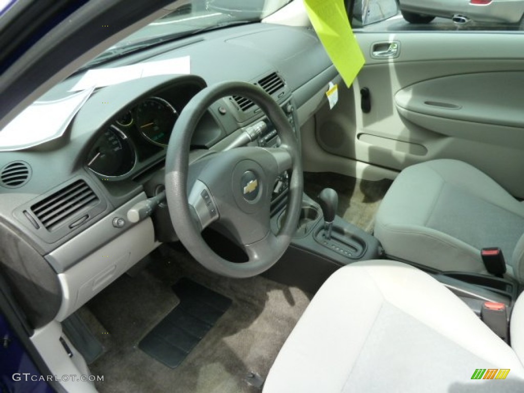 2007 Cobalt LS Coupe - Laser Blue Metallic / Gray photo #15