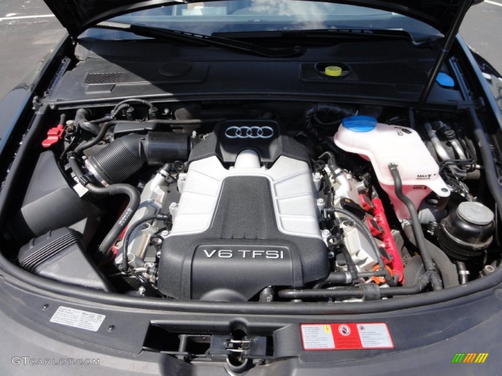 2010 Audi A6 3.0 TFSI quattro Sedan 3.0 Liter TFSI Supercharged DOHC 24-Valve VVT V6 Engine Photo #53591878