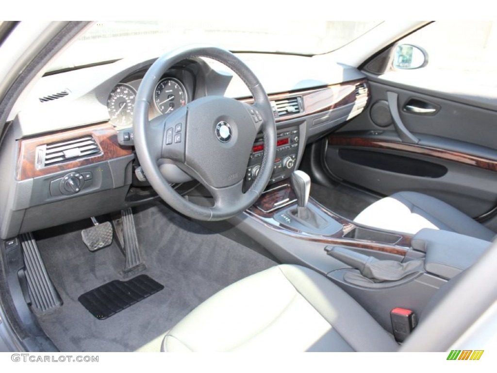 2008 3 Series 328xi Sedan - Titanium Silver Metallic / Black photo #10
